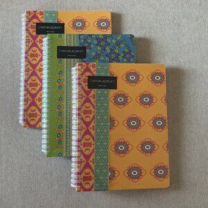 Cynthia Rowley Lined Notebooks Set of 3 NWT